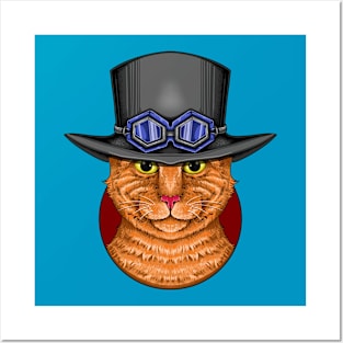 Hat Cats Posters and Art